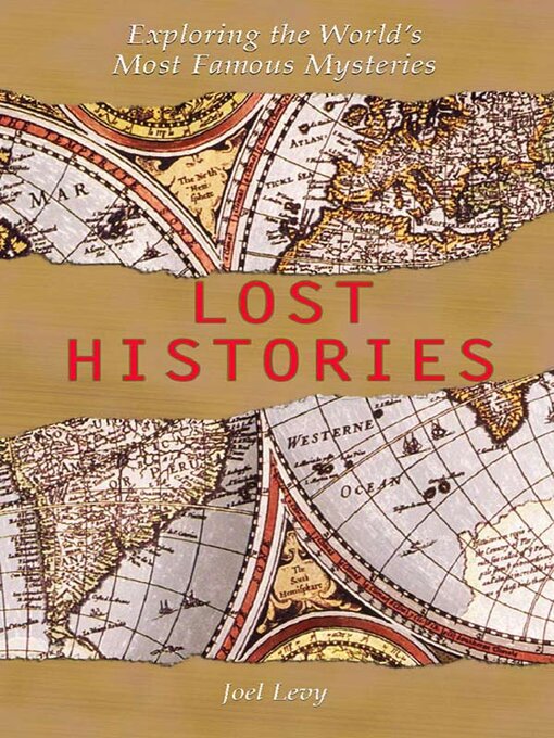 Title details for Lost Histories by Joel Levy - Wait list